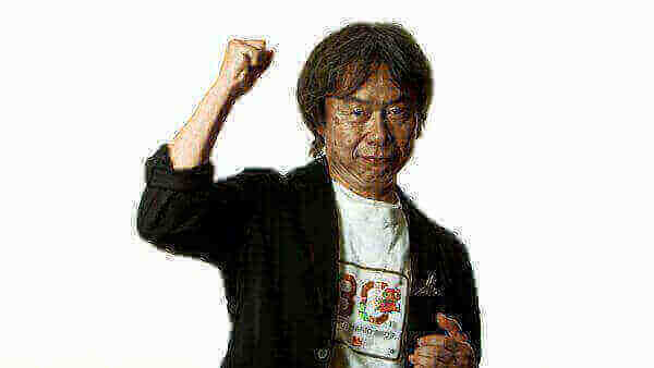 Shigeru Myamoto, criador do Mario