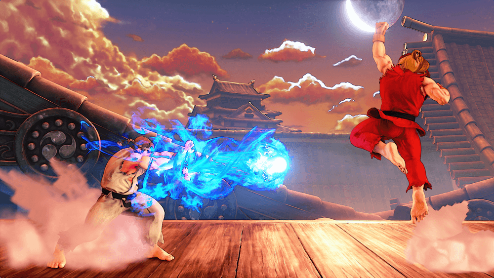 street fighter v cenario classico ryu