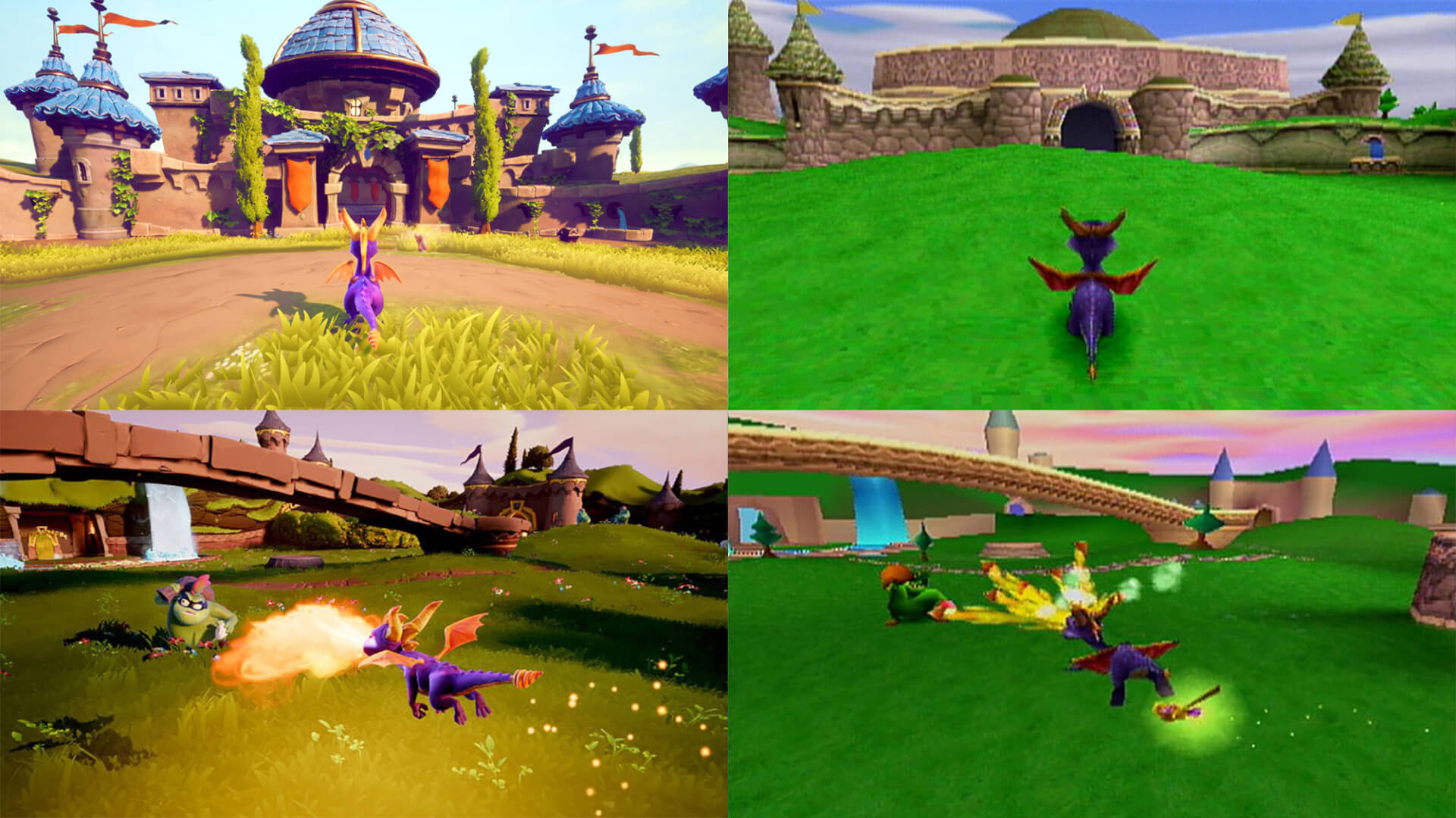 Spyro Reignited Trilogy Comparison