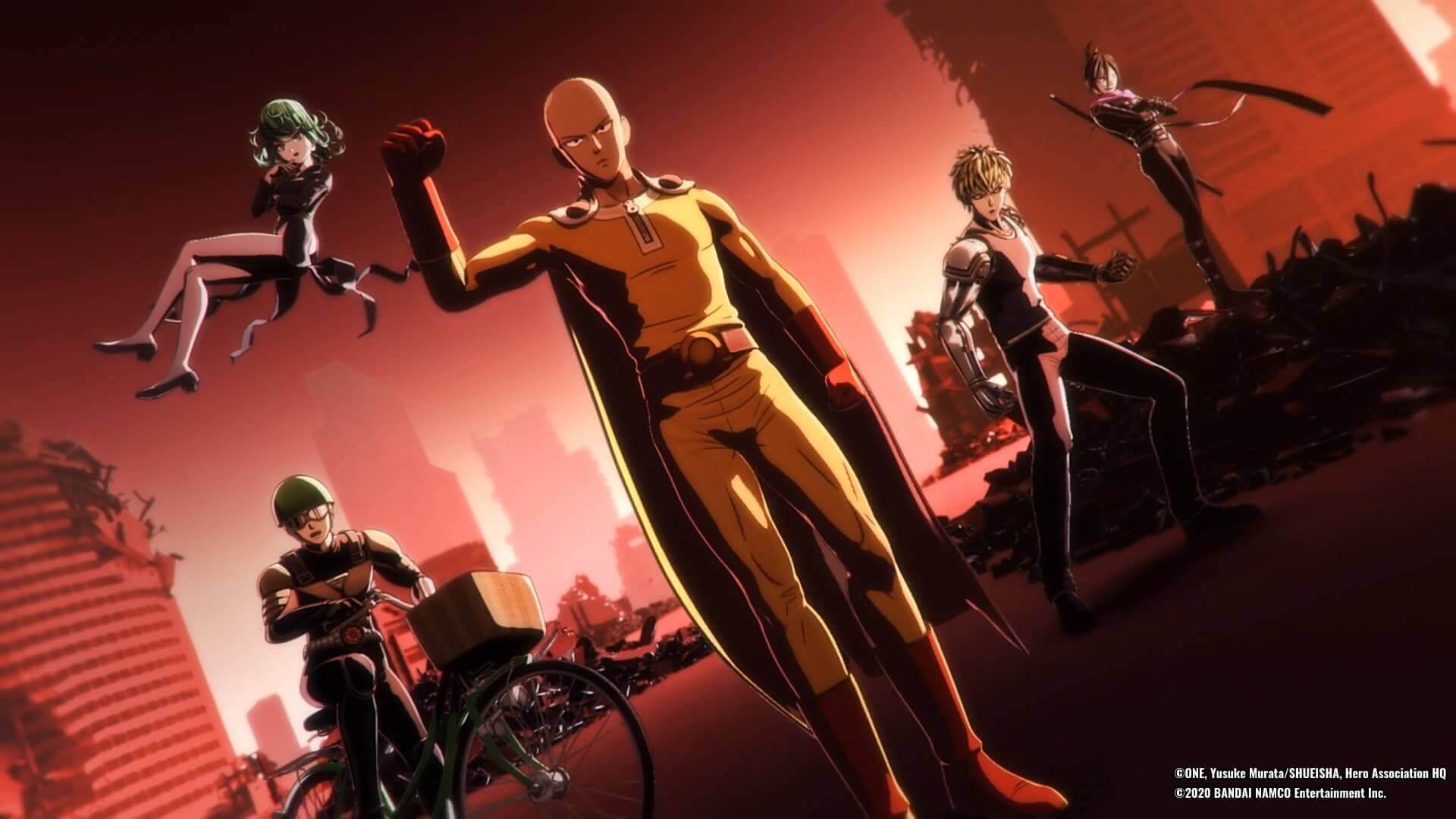 One Punch Man. O super-heroi mais careca, mais engraçado e mais