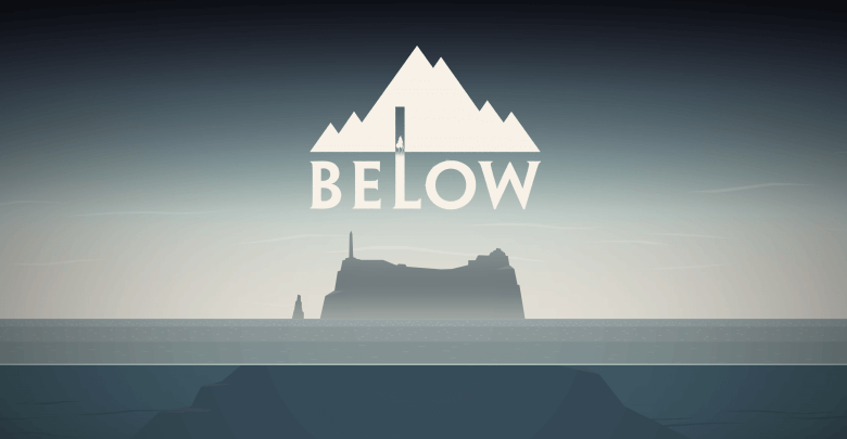 Below