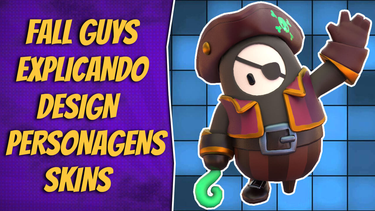 TUTORIAL COMO DESENHAR personagem do jogo #FALLGUYS passo a passo 