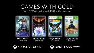 Xbox Live Gold Maio de 2021