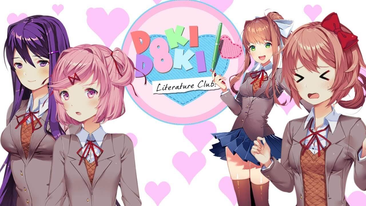 Doki Doki Literature Club COMPLETÃO (STEAM) 