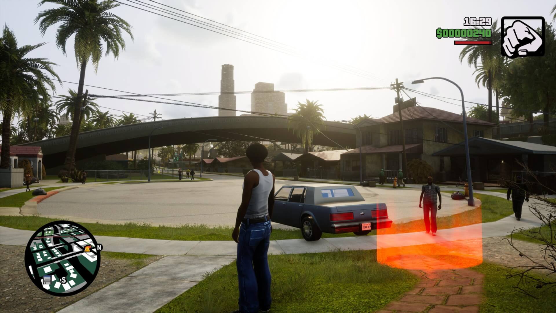 Grand Theft Auto San Andreas HD Remake Xbox 360 - Midia Fisica
