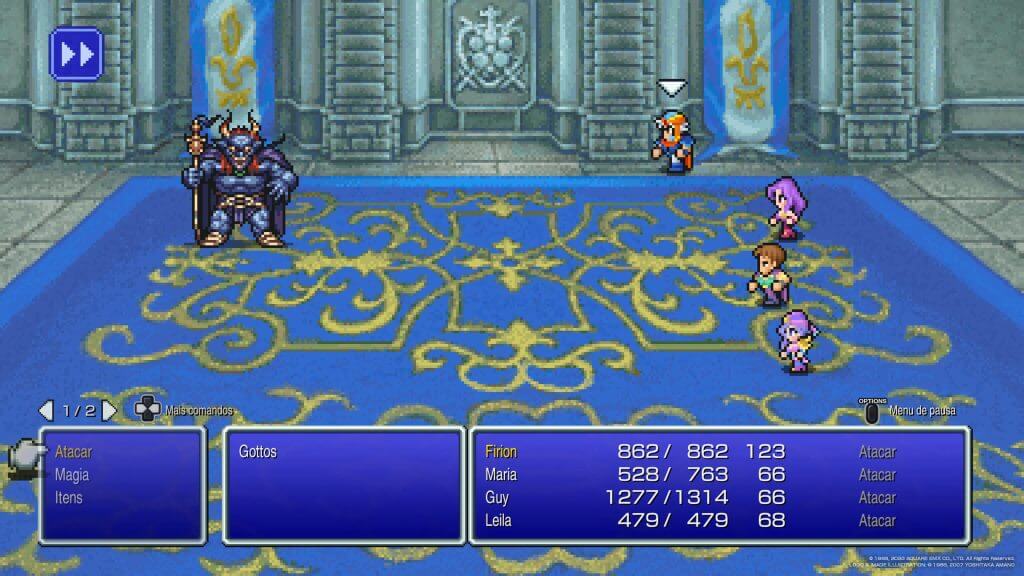 Análise Final Fantasy II