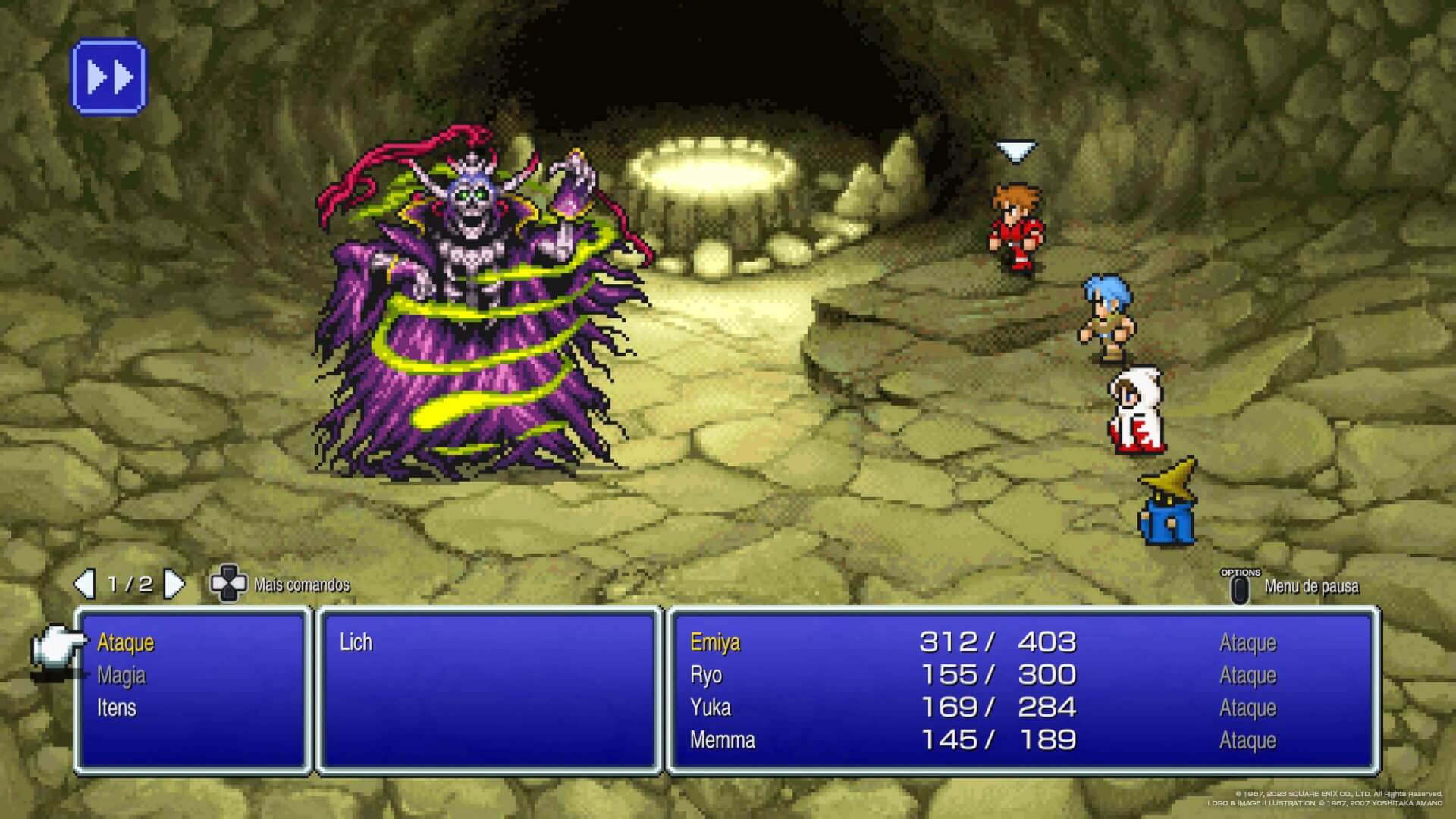Análise: Final Fantasy 1 do Final Fantasy Pixel Remaster é ...