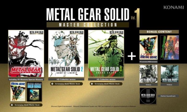 Metal Gear Solid: Master Collection Vol. 1