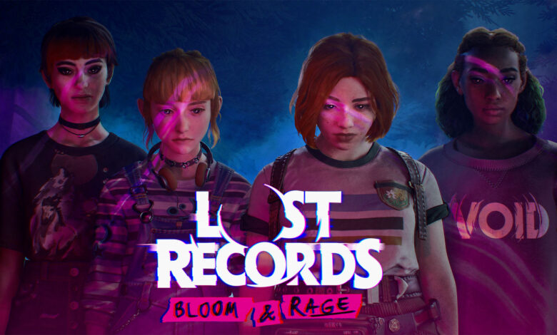 Lost Records: Bloom & Rage capa