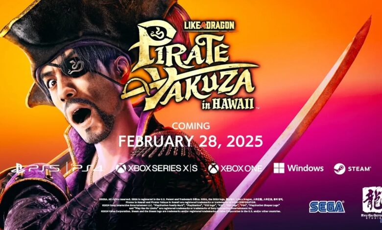 like a dragon pirate yakuza in hawaii