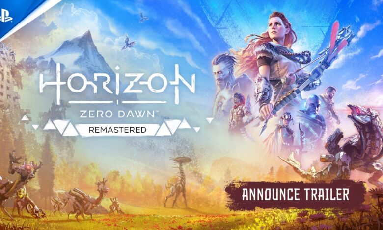 zero dawn remastered