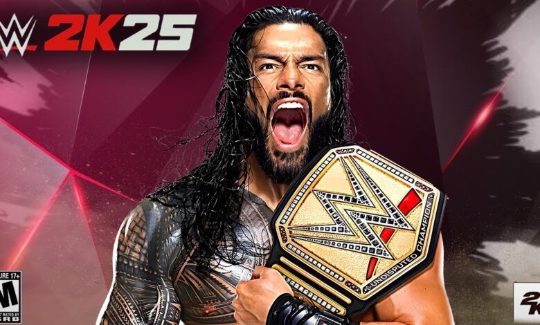 WWE 2K25 capa