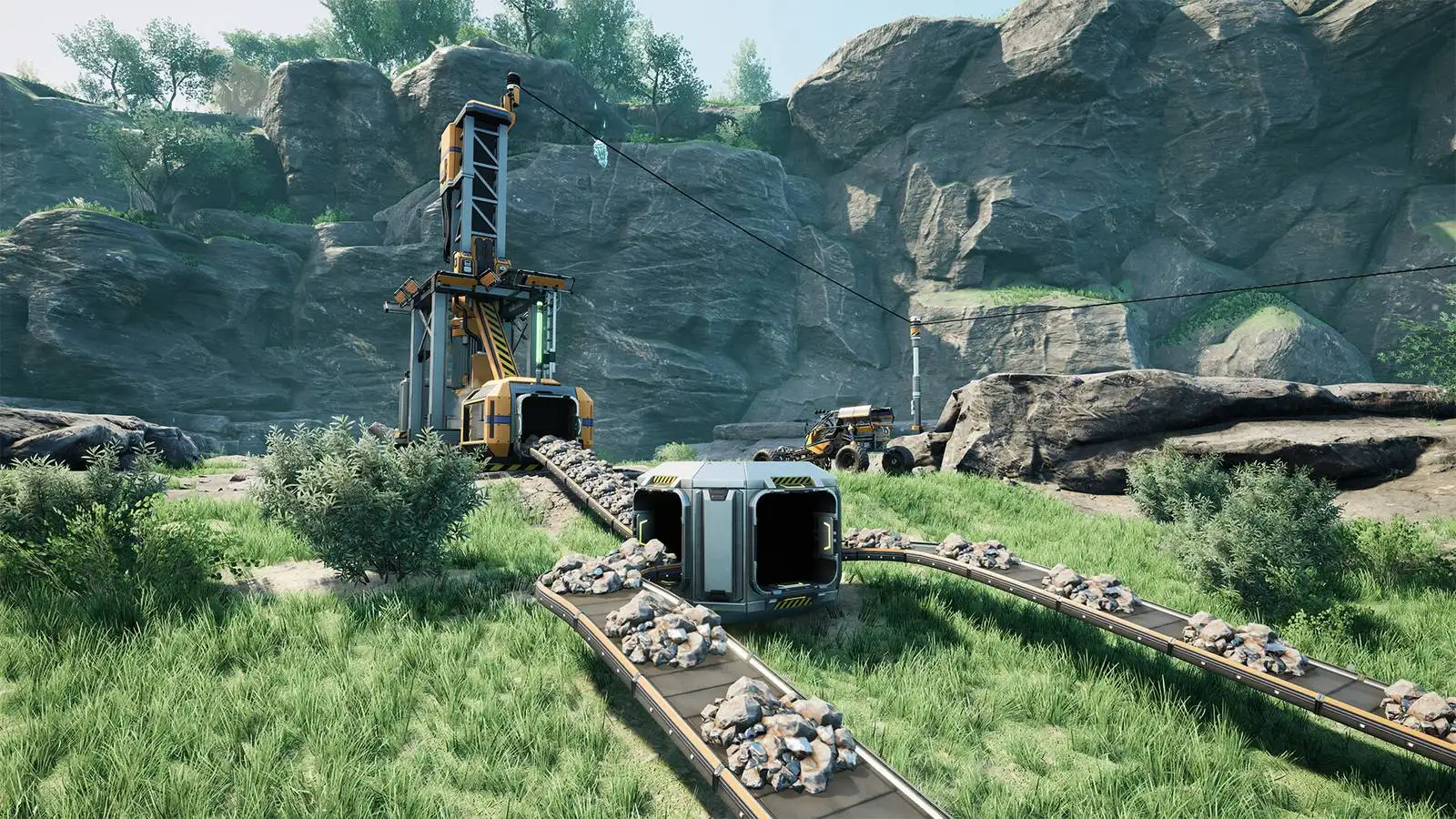 Coffee Stain Studios confirma adaptação oficial de Satisfactory para os tabuleiros em parceria com a Mood Publishing.