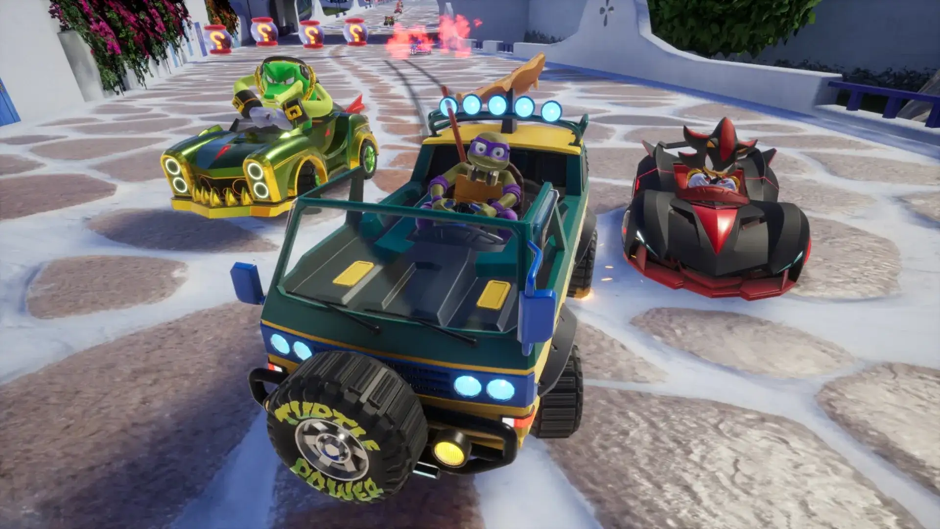 Sonic Racing: CrossWorlds recebe DLC das Tartarugas Ninja