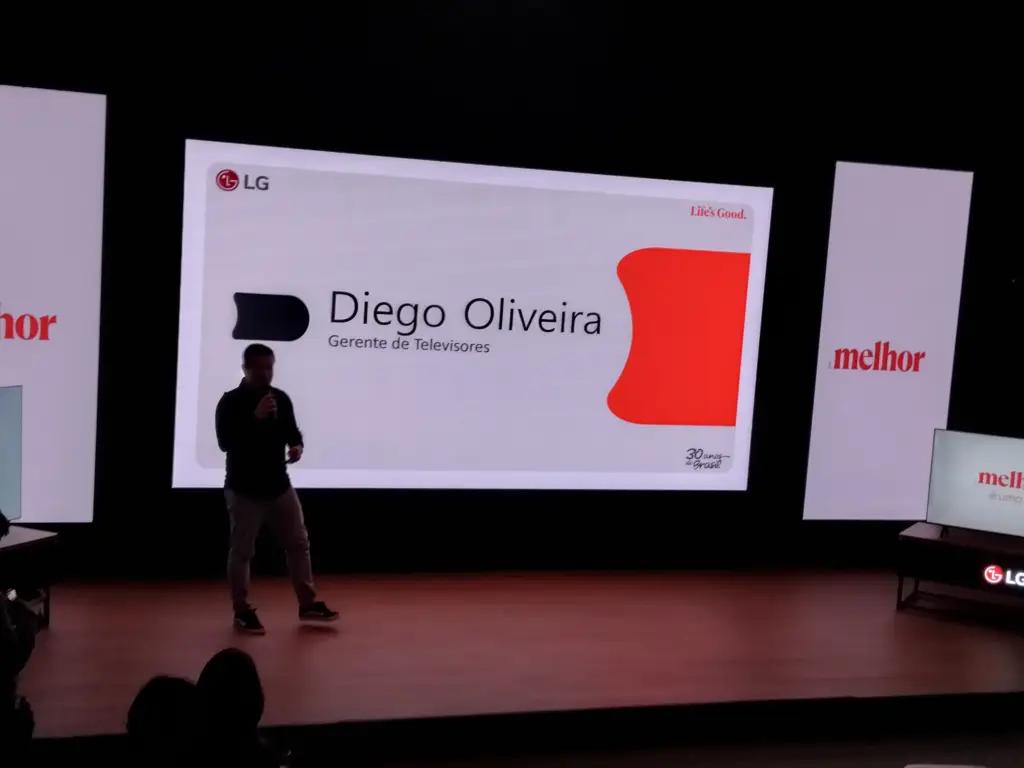 LG celebra 30 anos no Brasil