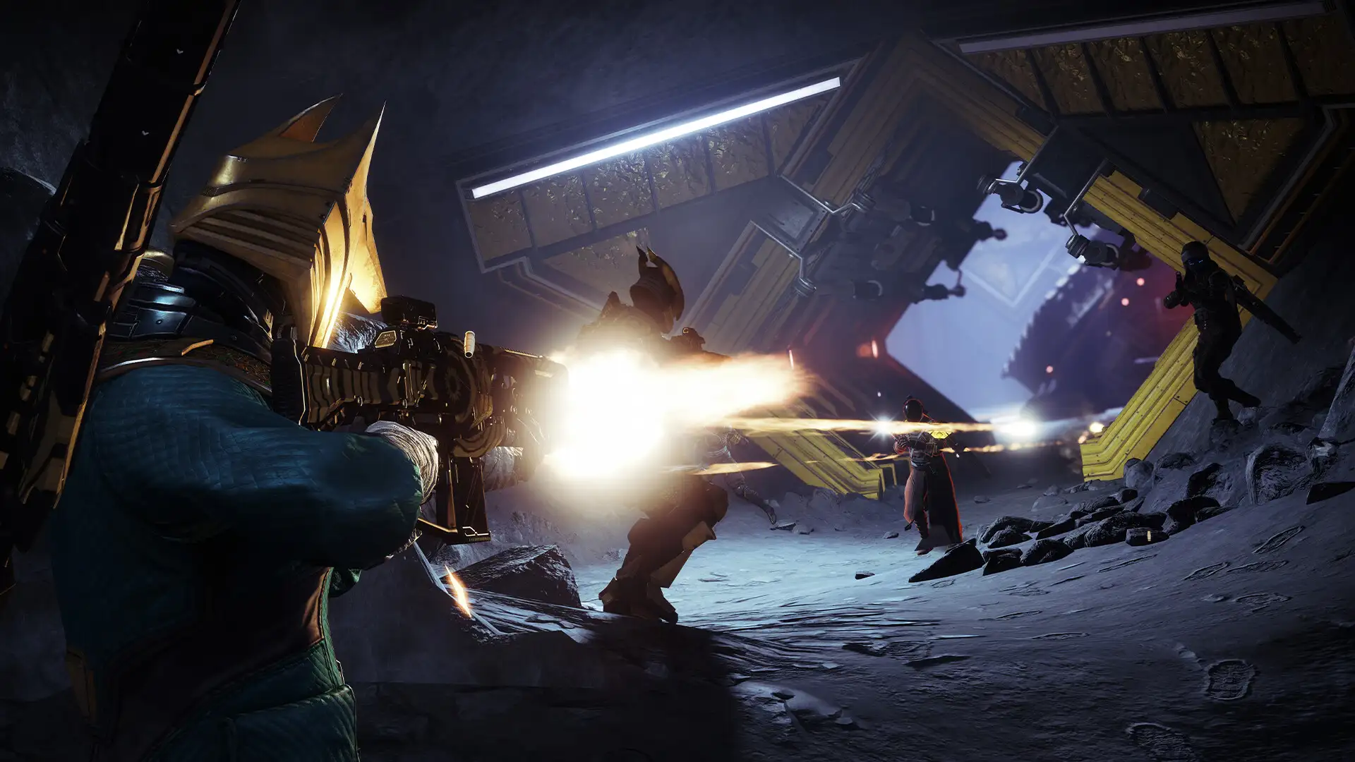 Sem equipe para correções técnicas, Bungie remove conjunto de armadura Crystocrene e o mapa Disjunction de todas as listas do Crisol.