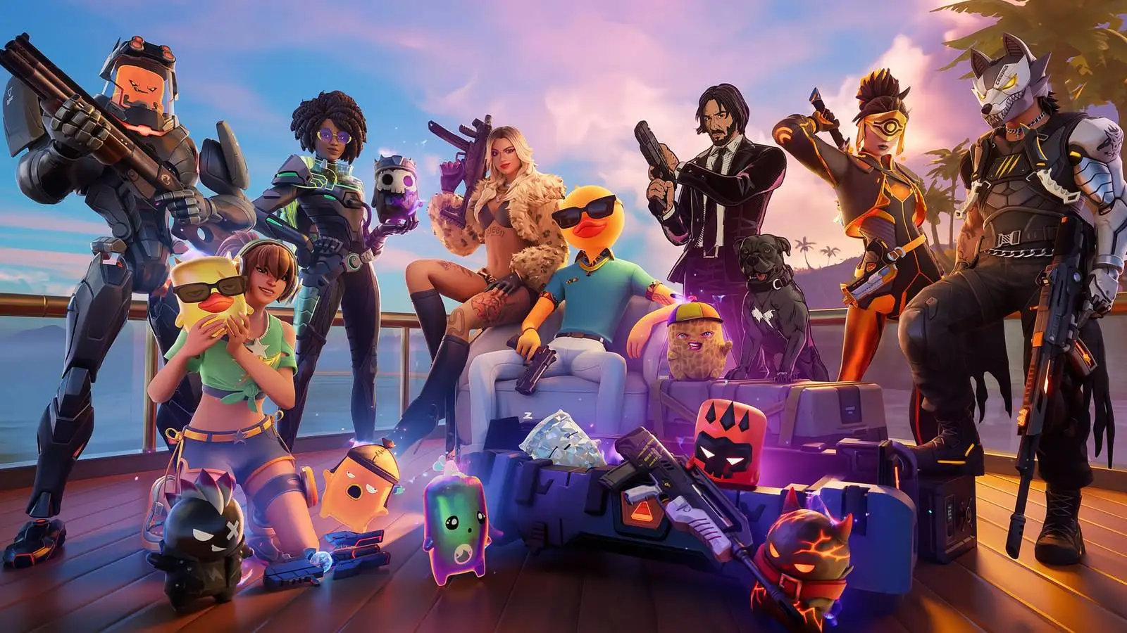 A Temporada 3 do Capítulo 7 termina no dia 19 de agosto, removendo cosméticos exclusivos e resetando mecânicas de Sprites.