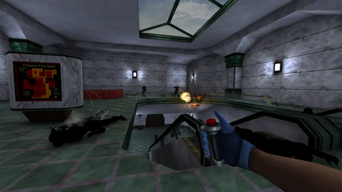 Clássico shooter de 1998 retorna com melhorias técnicas, expansão inclusa e upgrade gratuito para o novo hardware da Nintendo.