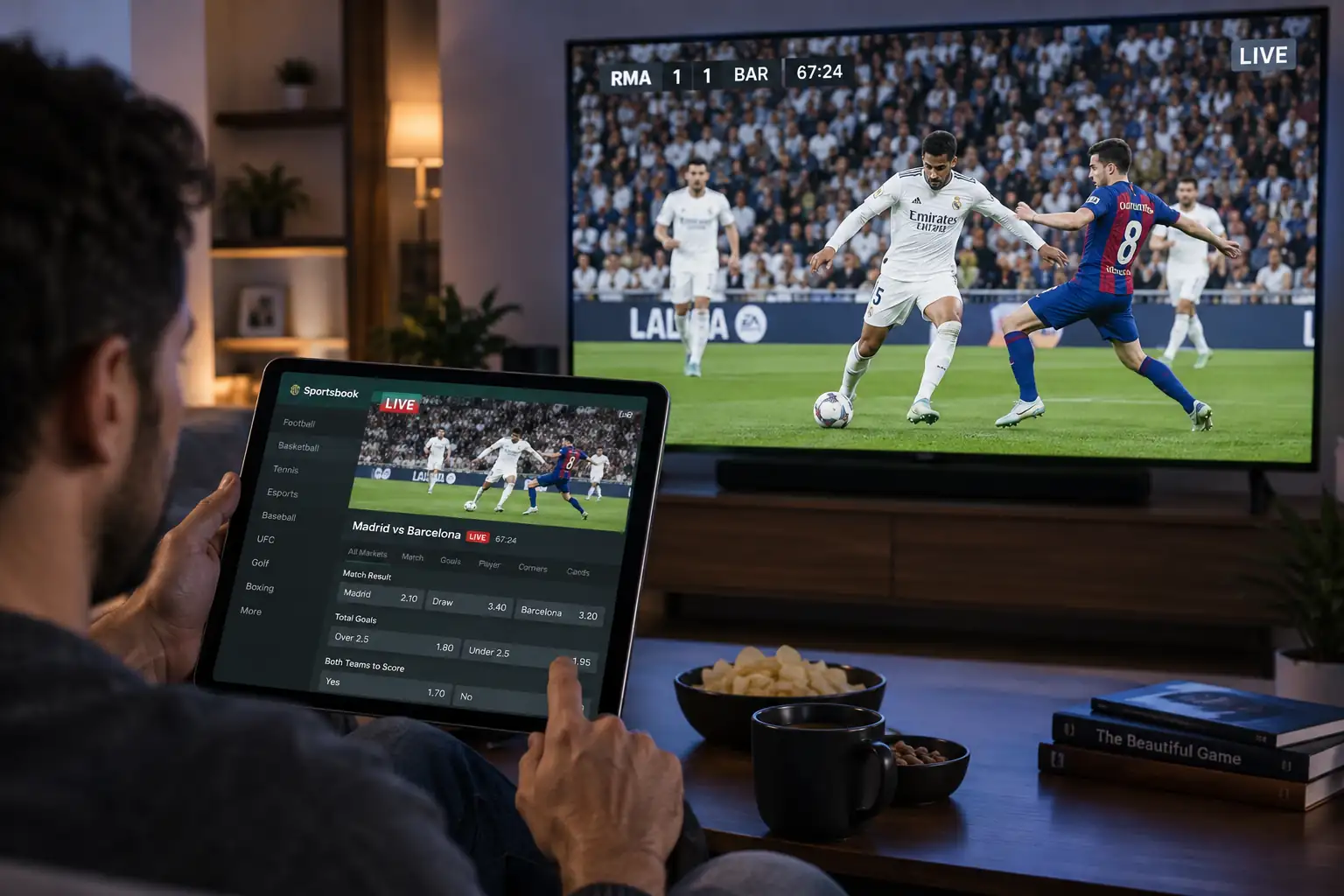 Casas de apostas que transmitem jogos ao vivo: como funciona e quais campeonatos estão disponíveis