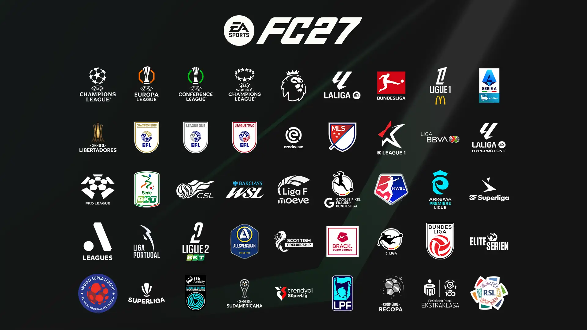 EA SPORTS FC 27 recebe liga licenciada e arenas inéditas; saiba quais