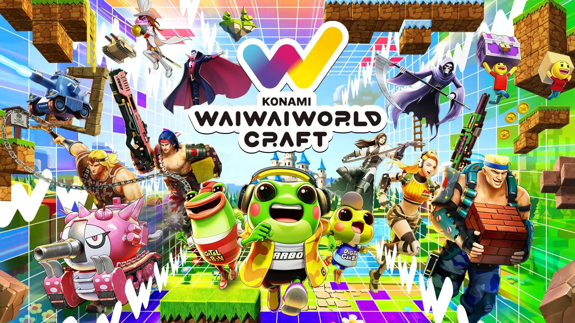 Konami Wai Wai World ganha trailer de conceito para projeto de criação