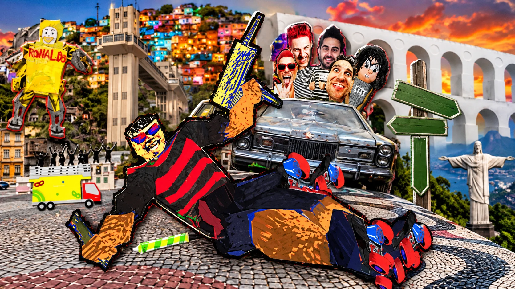 Aviãozinho do Tráfico Pré 4 chega ao Steam com caos brasileiro; veja preço