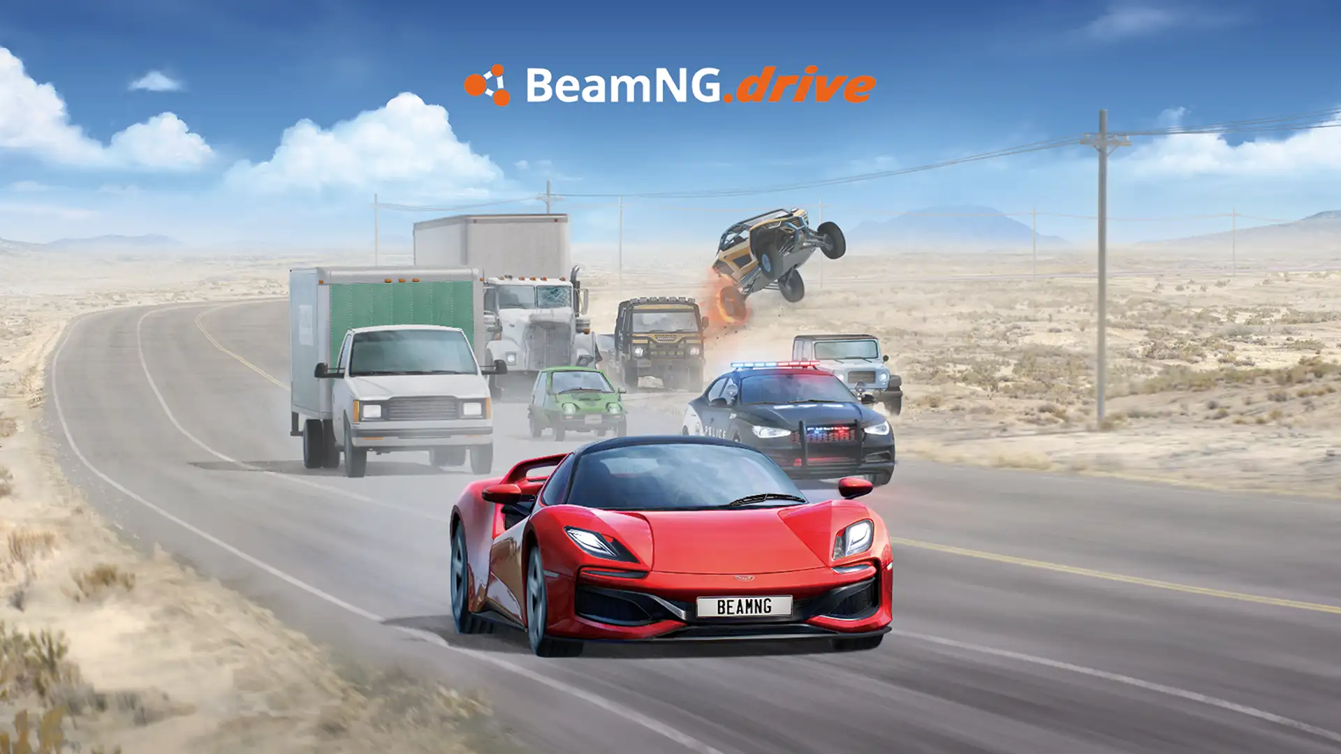 BeamNG.drive chega ao PlayStation 5 e otimizado para PS5 Pro; saiba quando