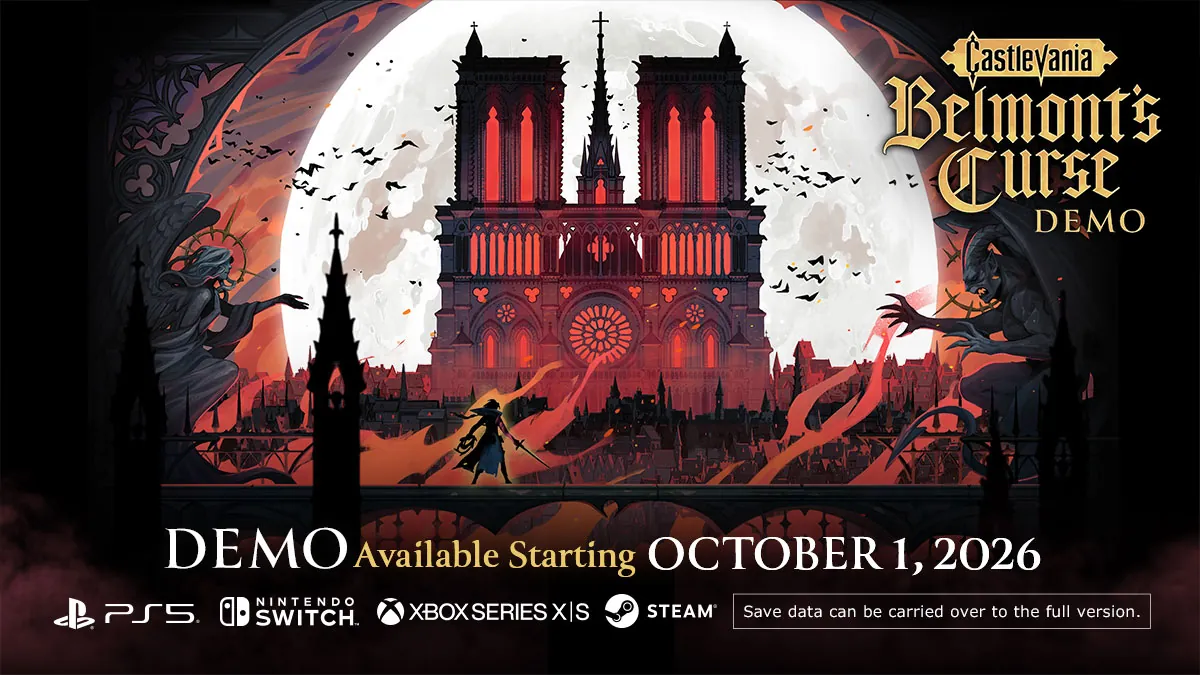 Castlevania: Belmont’s Curse ganha demo gratuita com bônus importante