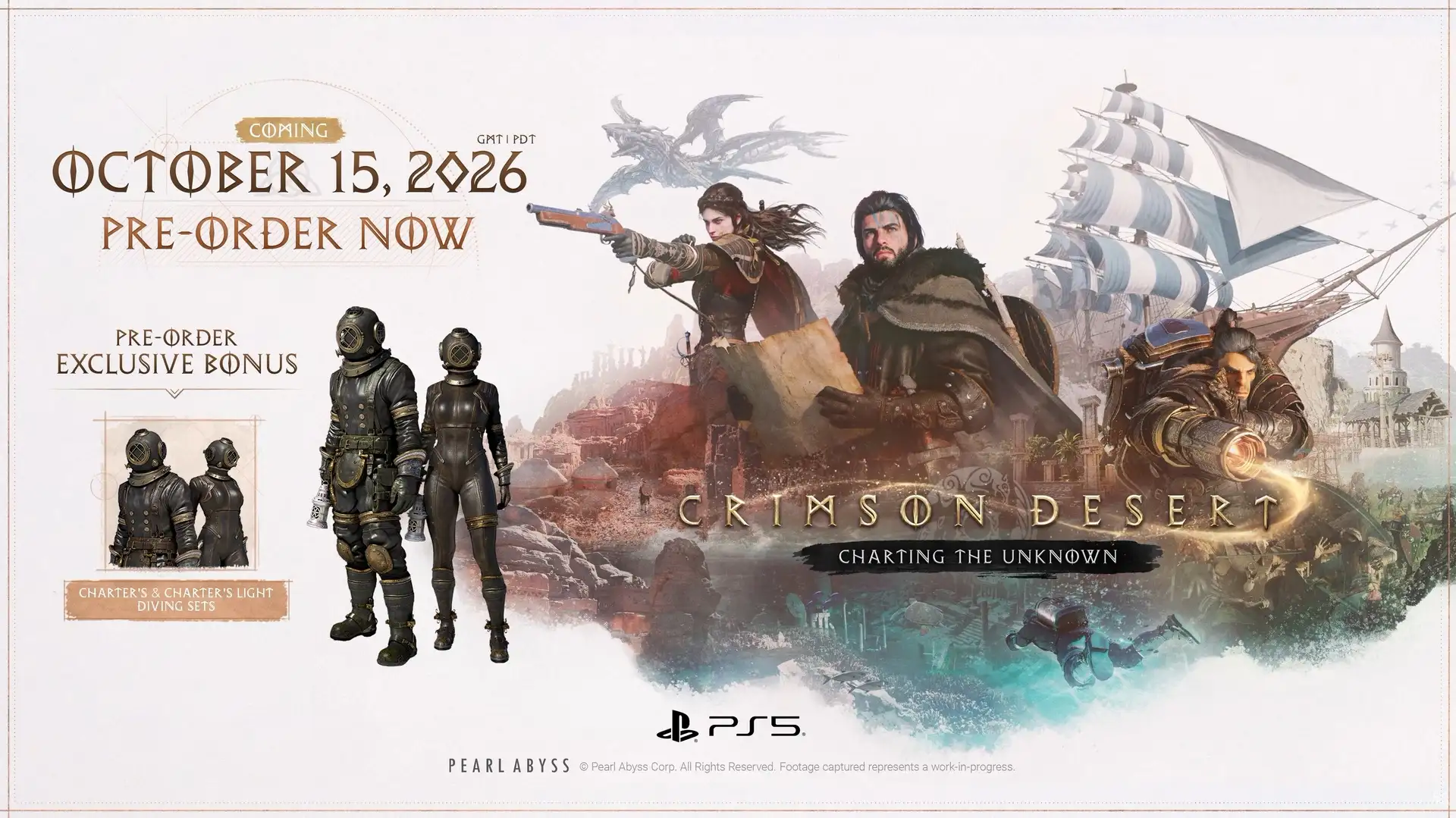 Crimson Desert: expansão Charting the Unknown ganha data surpreendente
