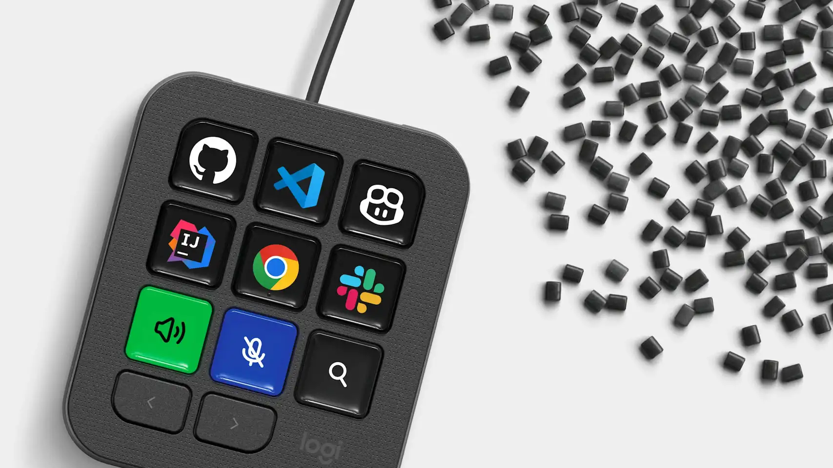 Logitech lança MX Keypad com integração nativa para ferramentas de IA