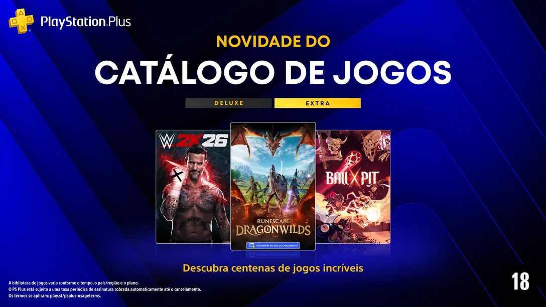 Catálogo da Plus de setembro: RuneScape: Dragonwilds, Ninja Gaiden: Ragebound, Ball x Pit e mais!