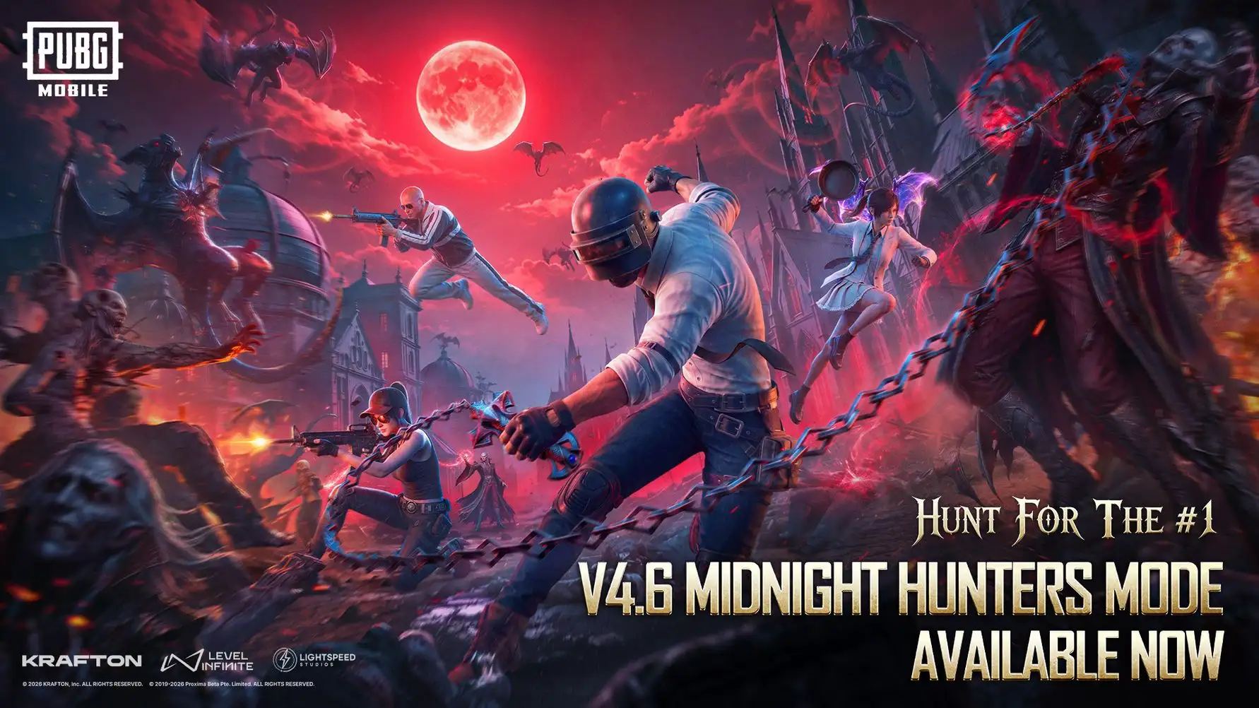 PUBG Mobile 4.6 traz caça aos vampiros e colaboração com herói; saiba tudo