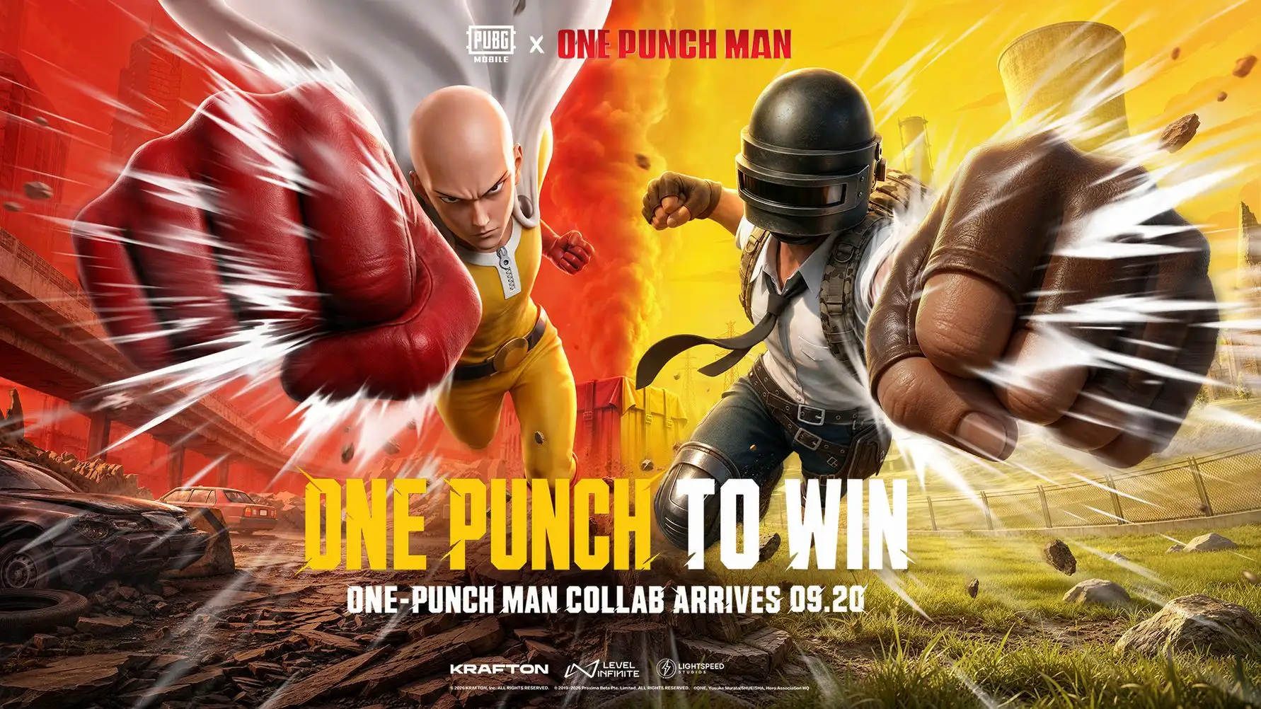 PUBG MOBILE traz heróis de One-Punch Man em evento limitado; veja a lista
