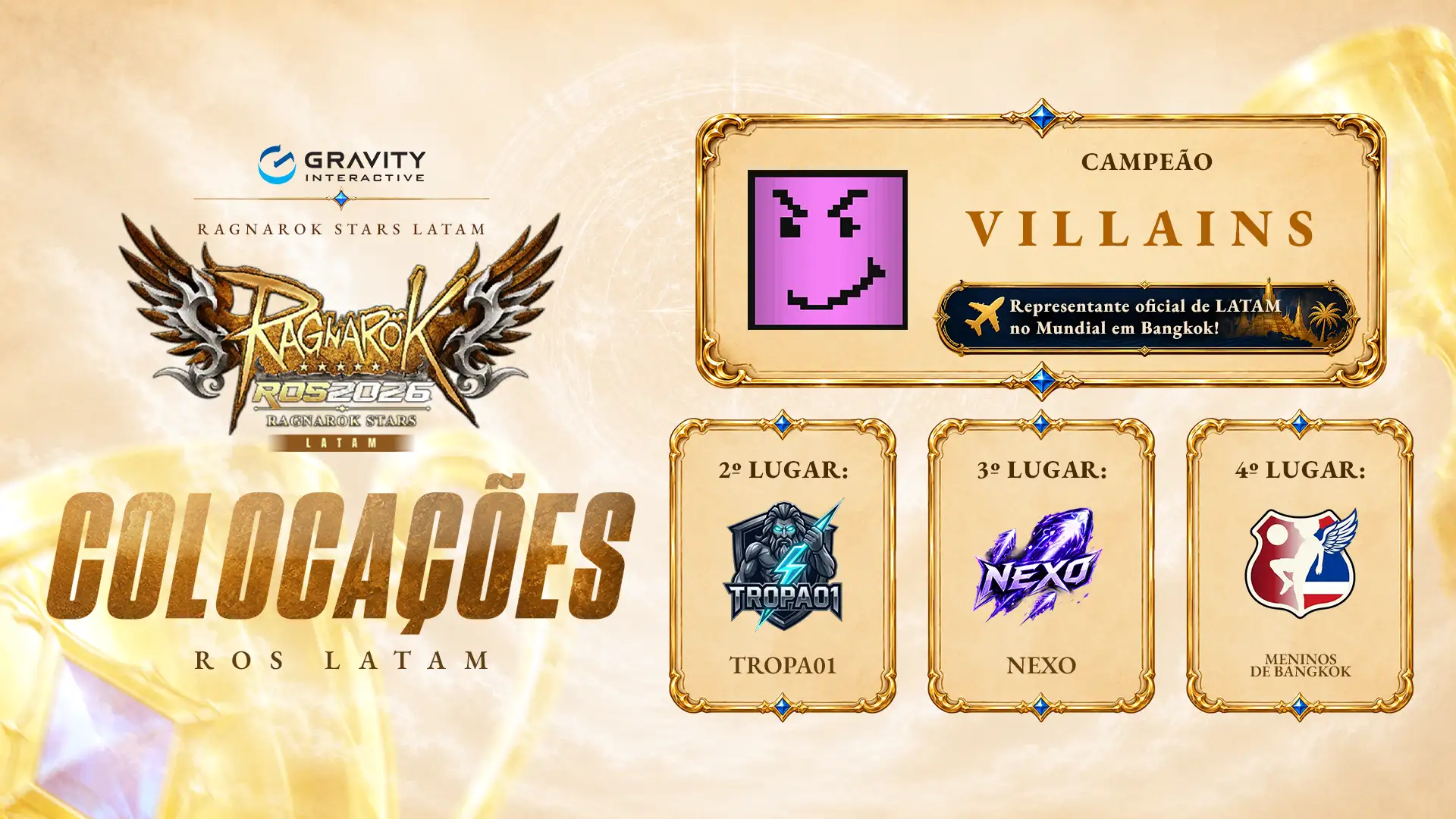 Ragnarök Online define equipe brasileira campeã da LATAM Stars 2026