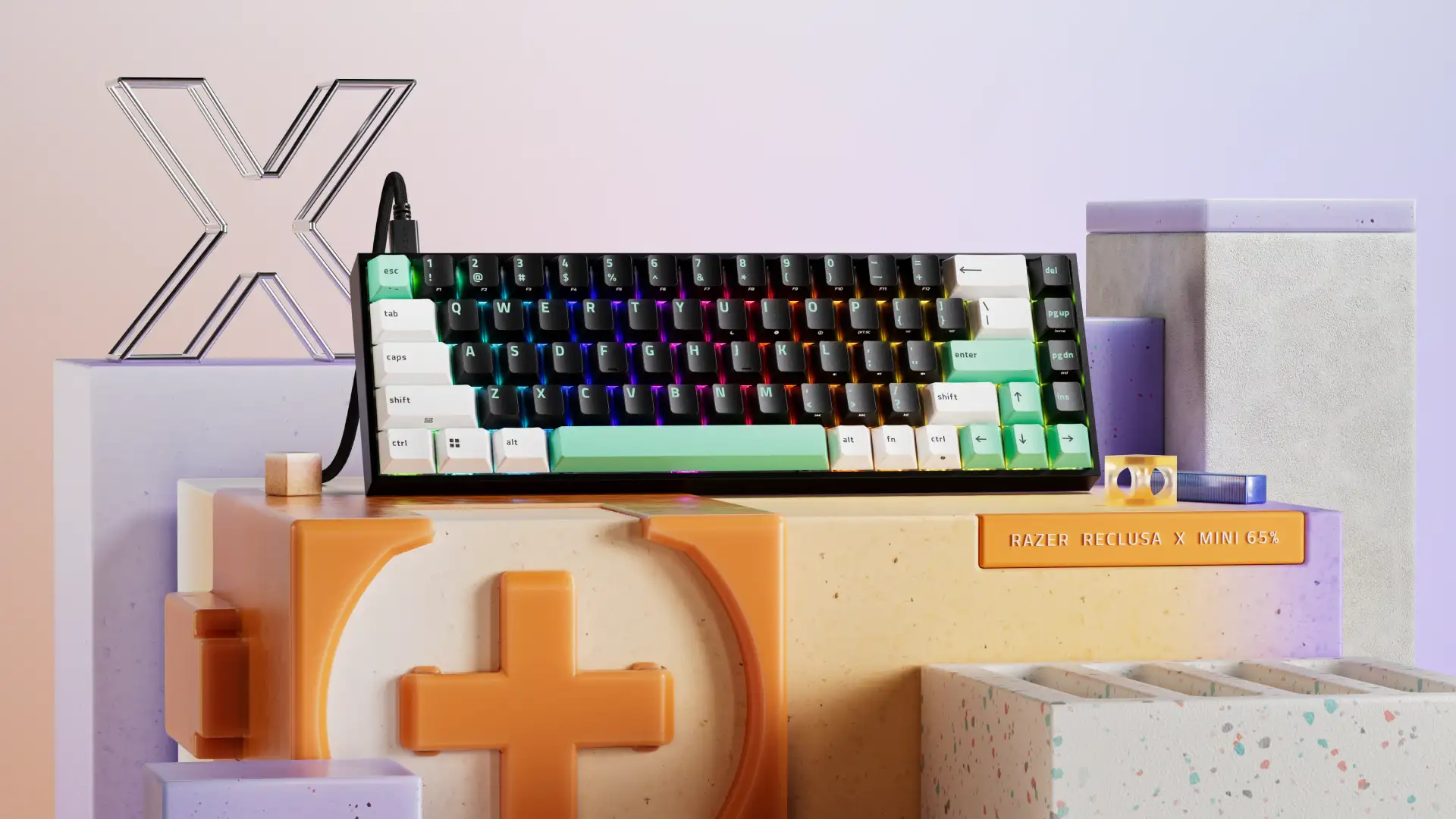 Razer revela teclado Reclusa X Mini com recurso inédito na marca