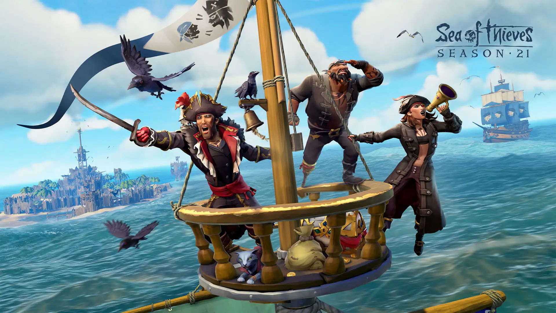 Sea of Thieves inicia Season 21 com fim de semana gratuito; veja as novidades