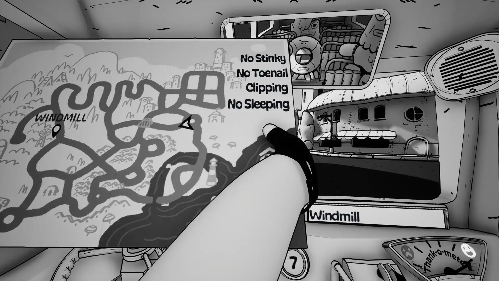 Double Fine anuncia Thank You Bus Driver com proposta caótica para PC