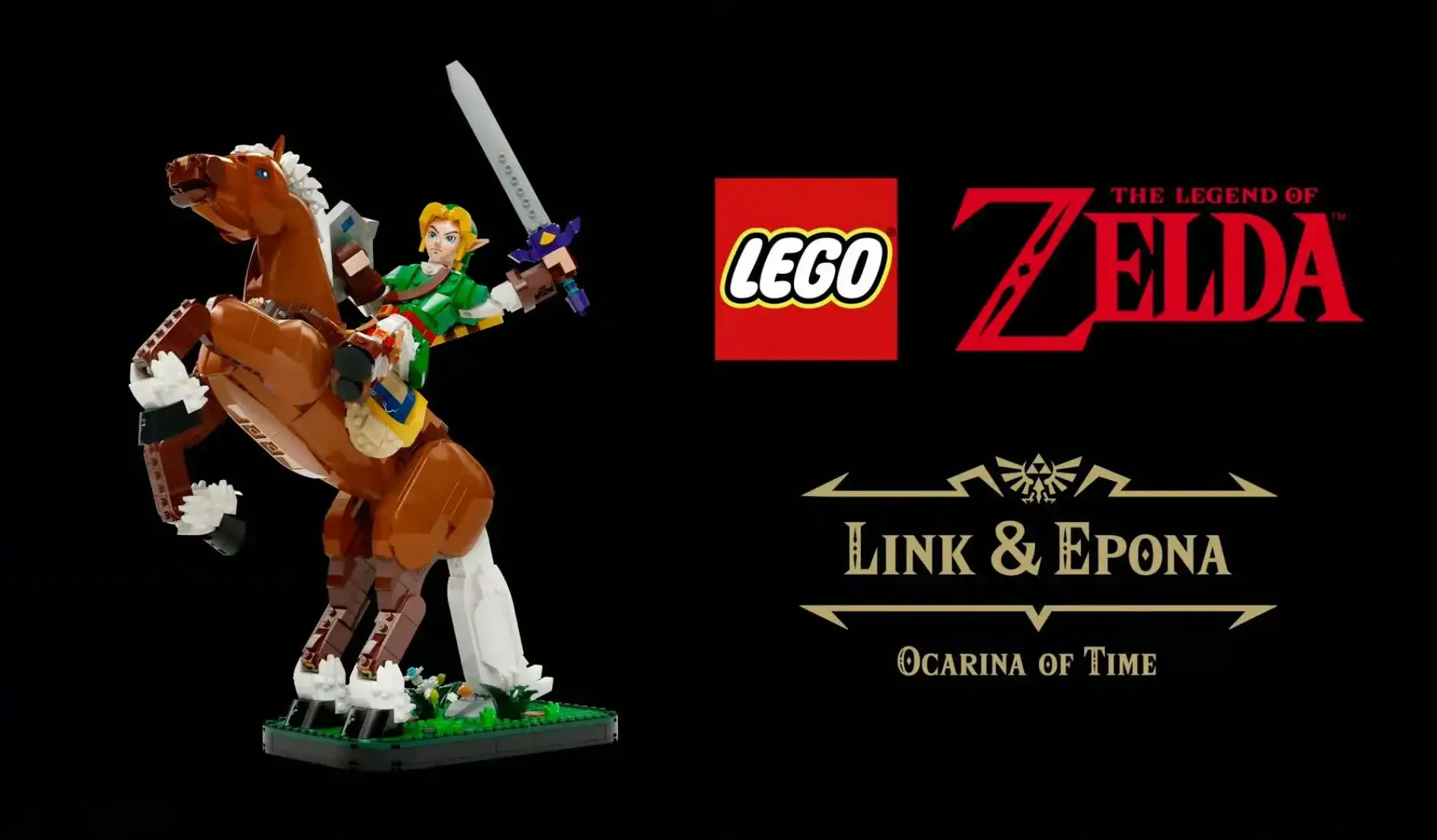 The Legend of Zelda ganha novo set de LEGO com montaria clássica