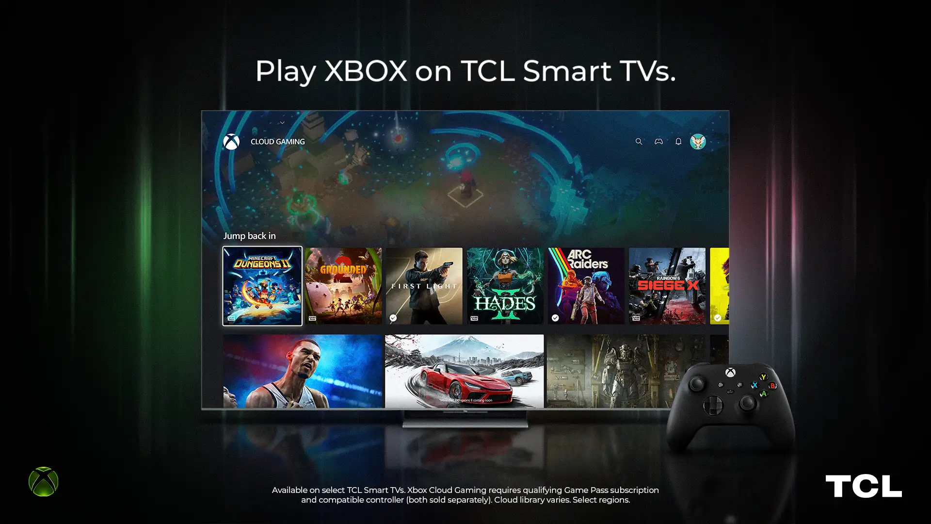 Xbox leva catálogo de jogos para Smart TVs de nova fabricante