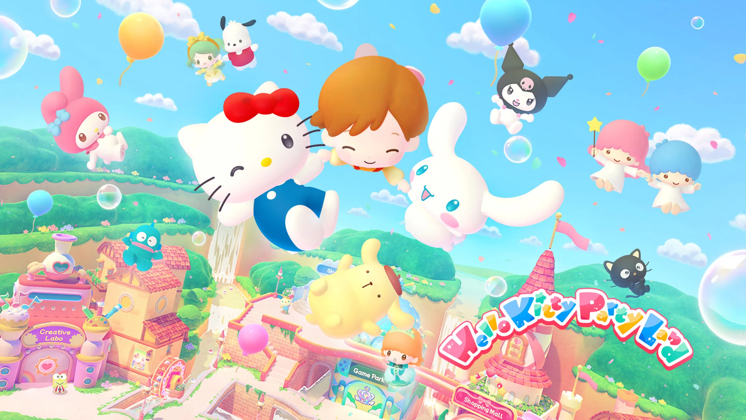 Hello Kitty Party Land traz 145 personagens em trailer inédito; saiba quando chega