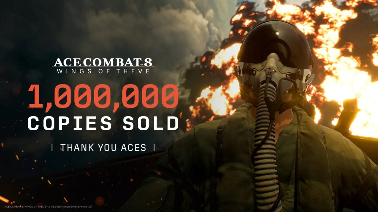 Ace Combat 8 atinge marca recorde de vendas em apenas uma semana