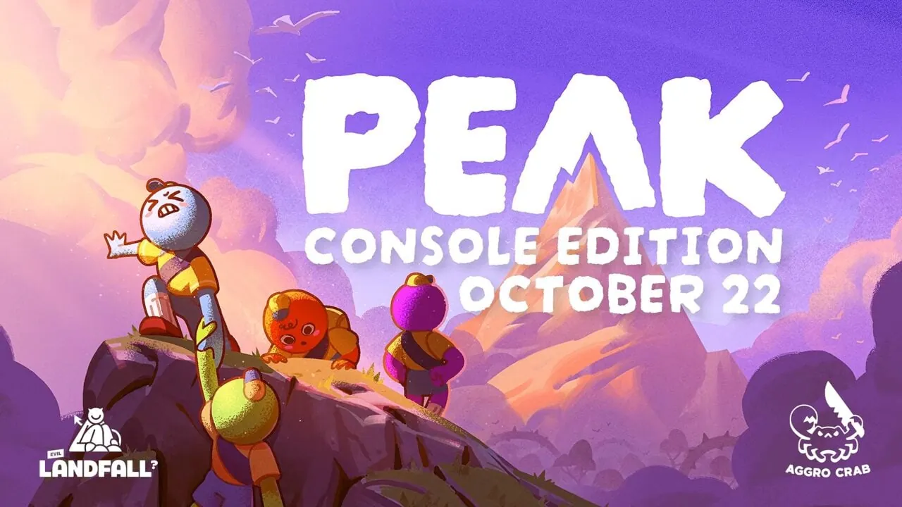 PEAK ganha data no PS5, Xbox Series e Switch 2