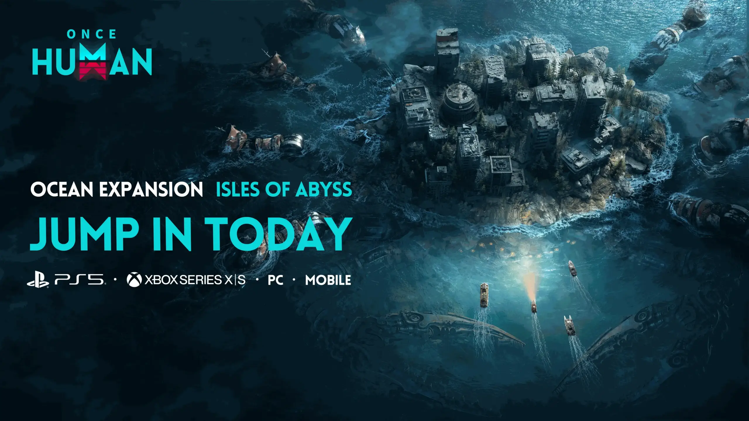 Once Human recebe Isles of Abyss com navios modulares e novo mapa