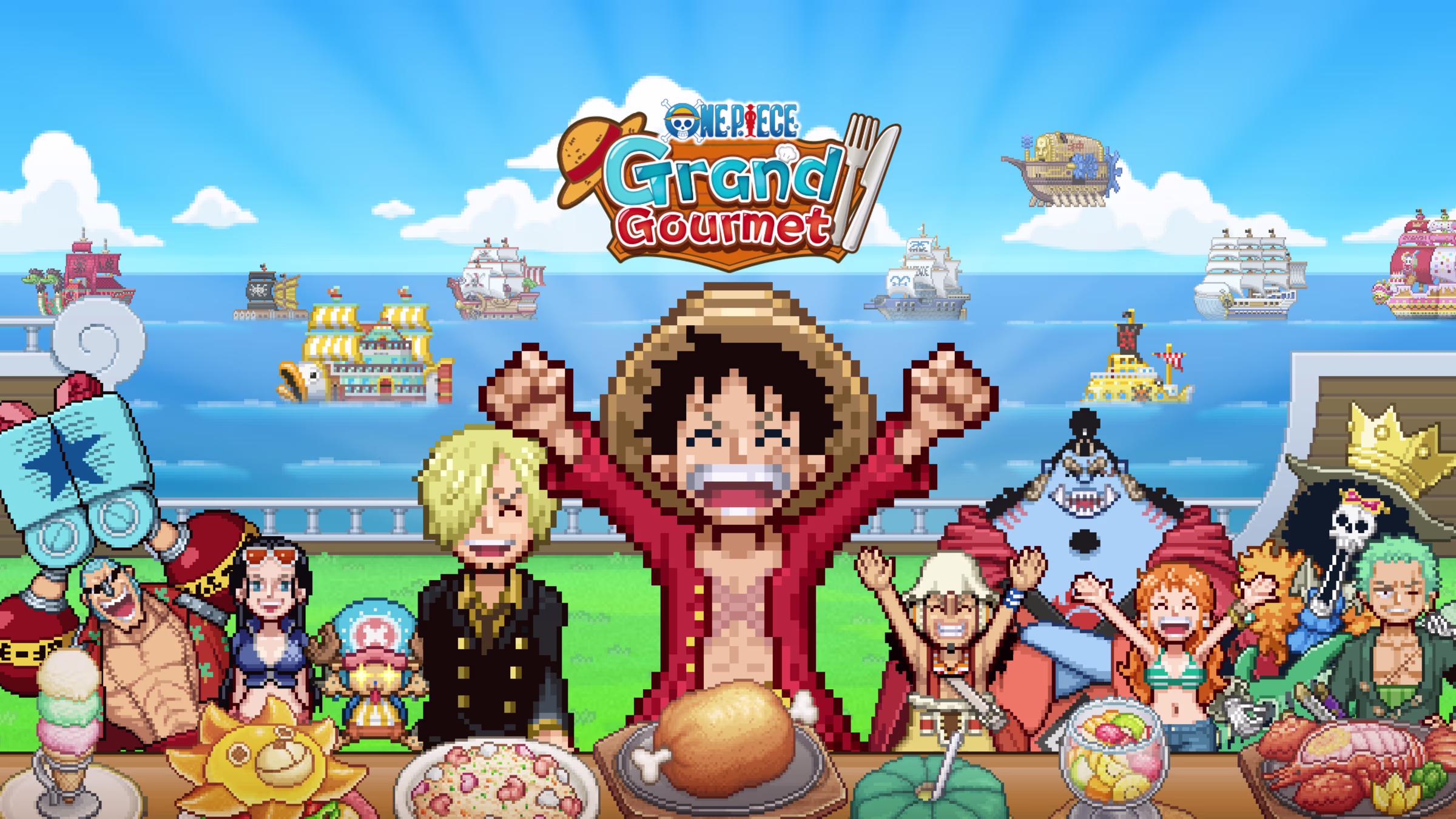 One Piece: Grand Gourmet chega ao PC e consoles com 400 personagens