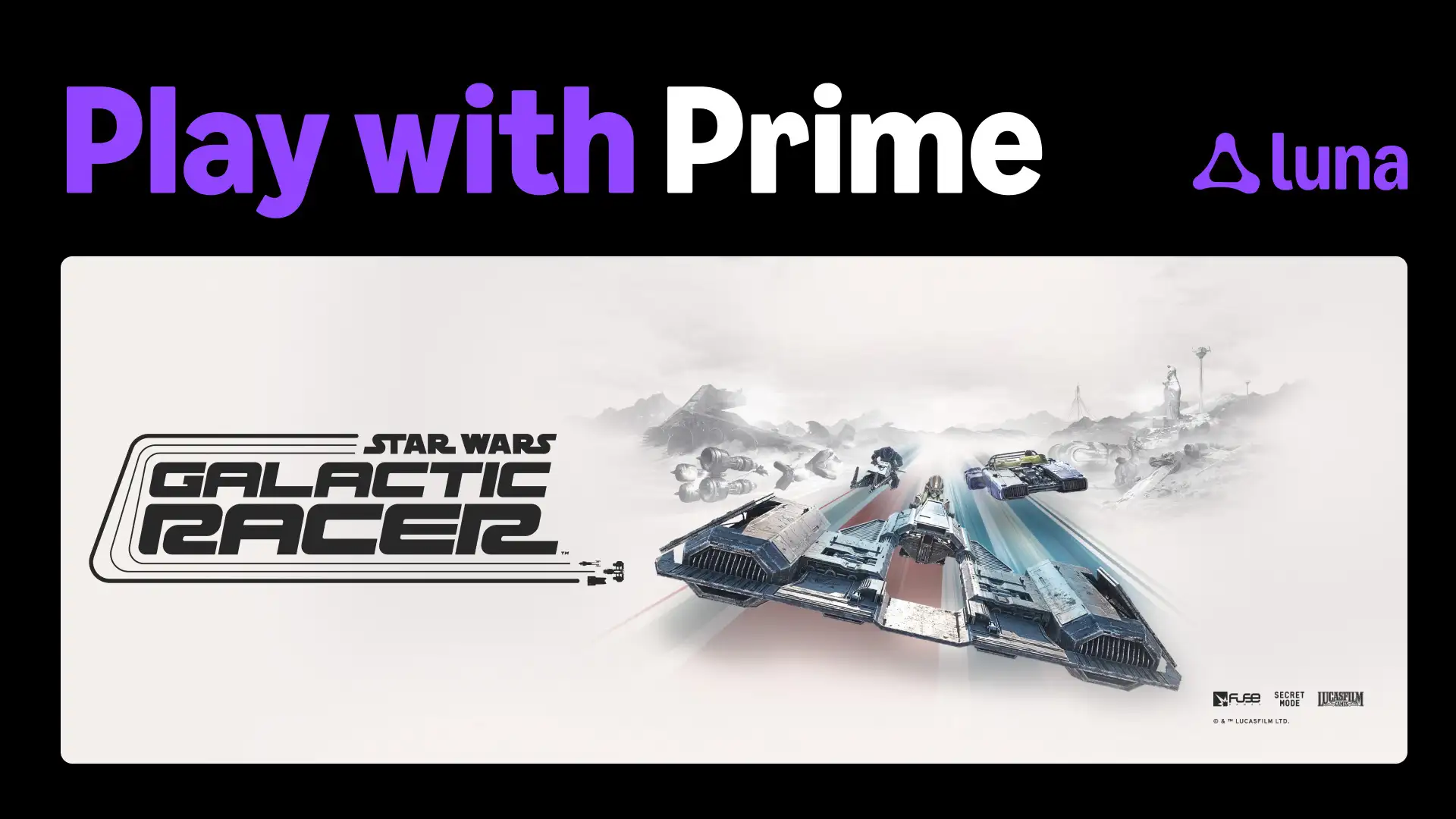 Amazon Luna recebe 13 novos jogos em outubro com destaque de Star Wars