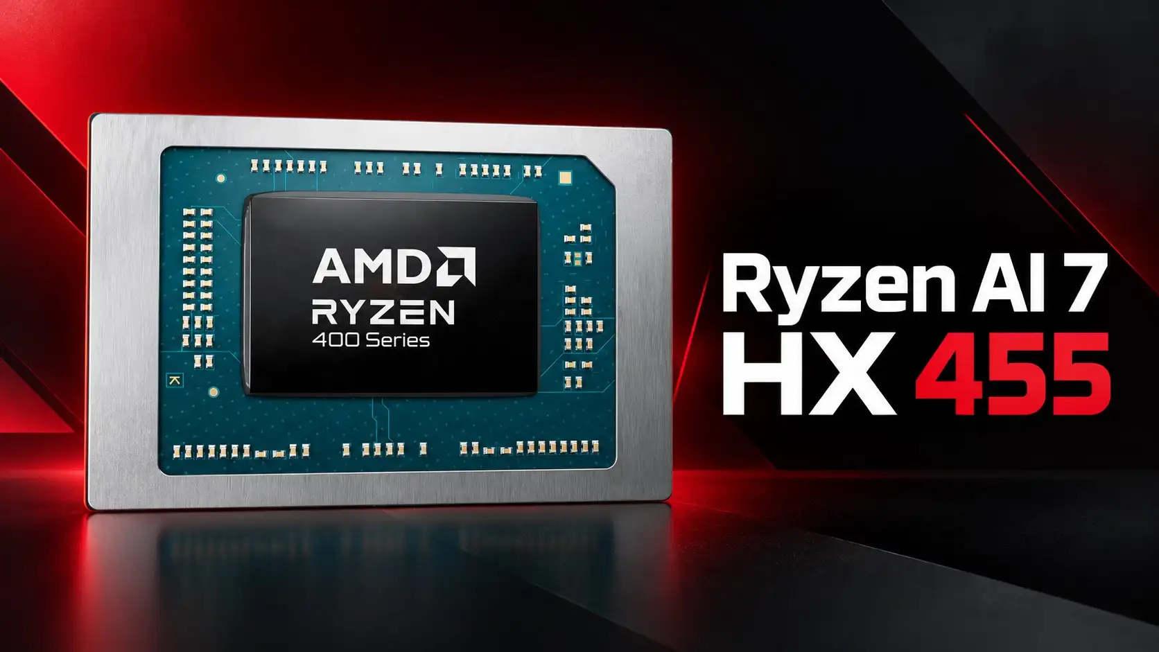 AMD prepara novo processador Ryzen AI 7 HX 455 com grande poder gráfico