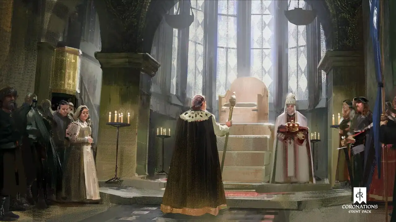 Crusader Kings III recebe expansão de nômades e ritos de coroação nos consoles