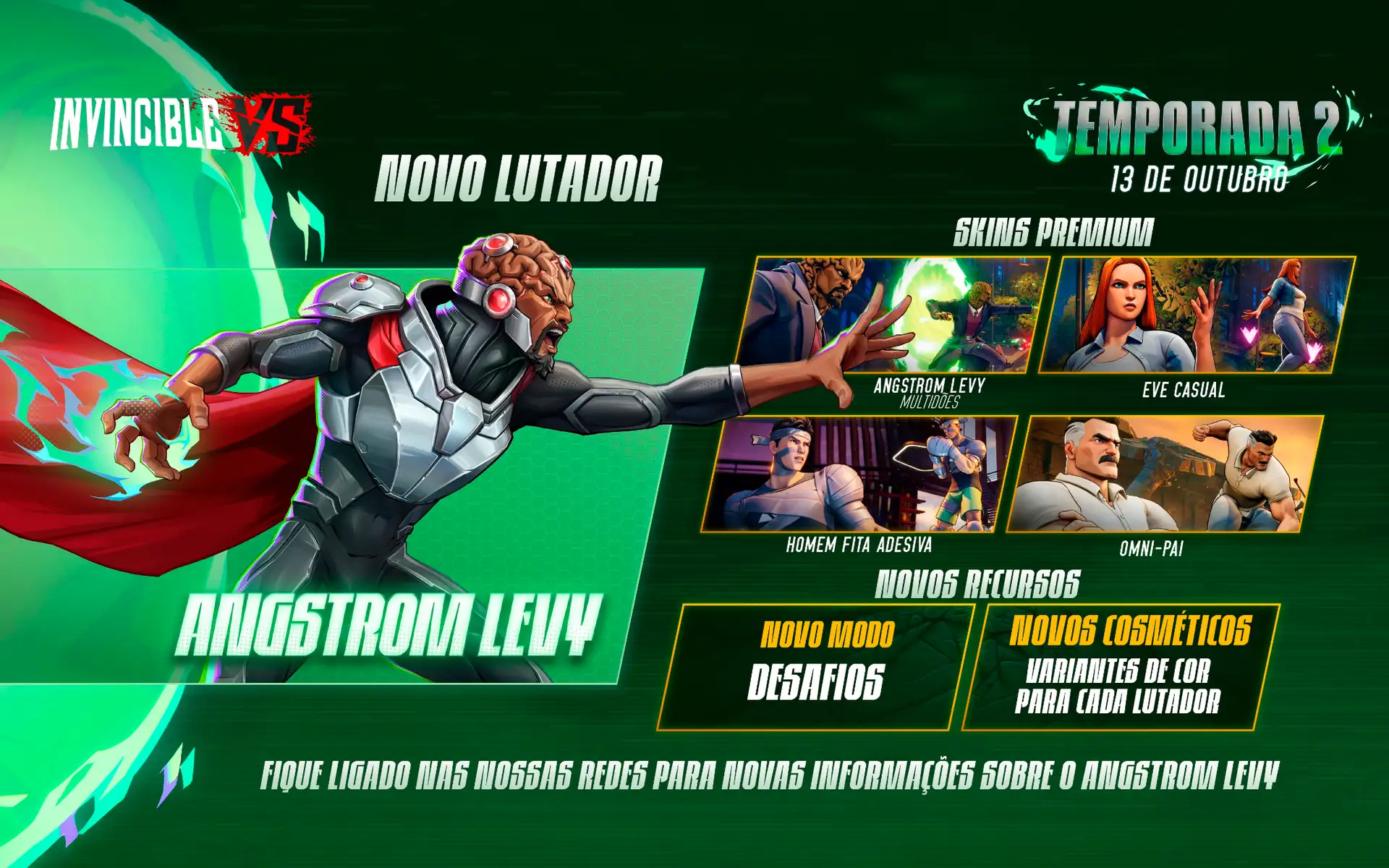 Invincible VS recebe novo lutador e modo focado em combos
