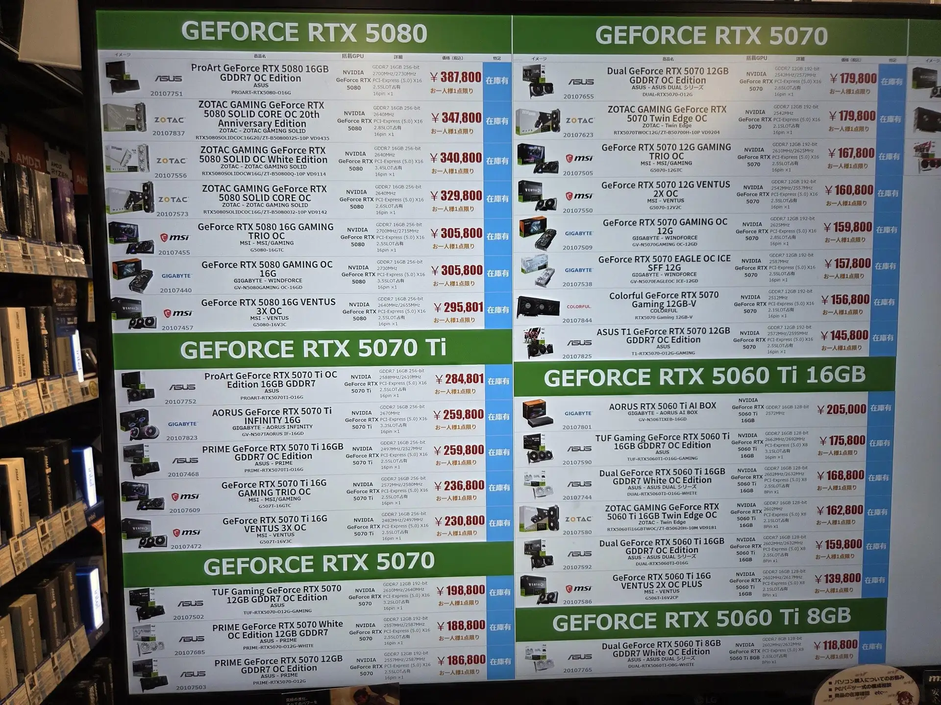 NVIDIA RTX 5060 Ti atinge preço absurdo no Japão; entenda por quê