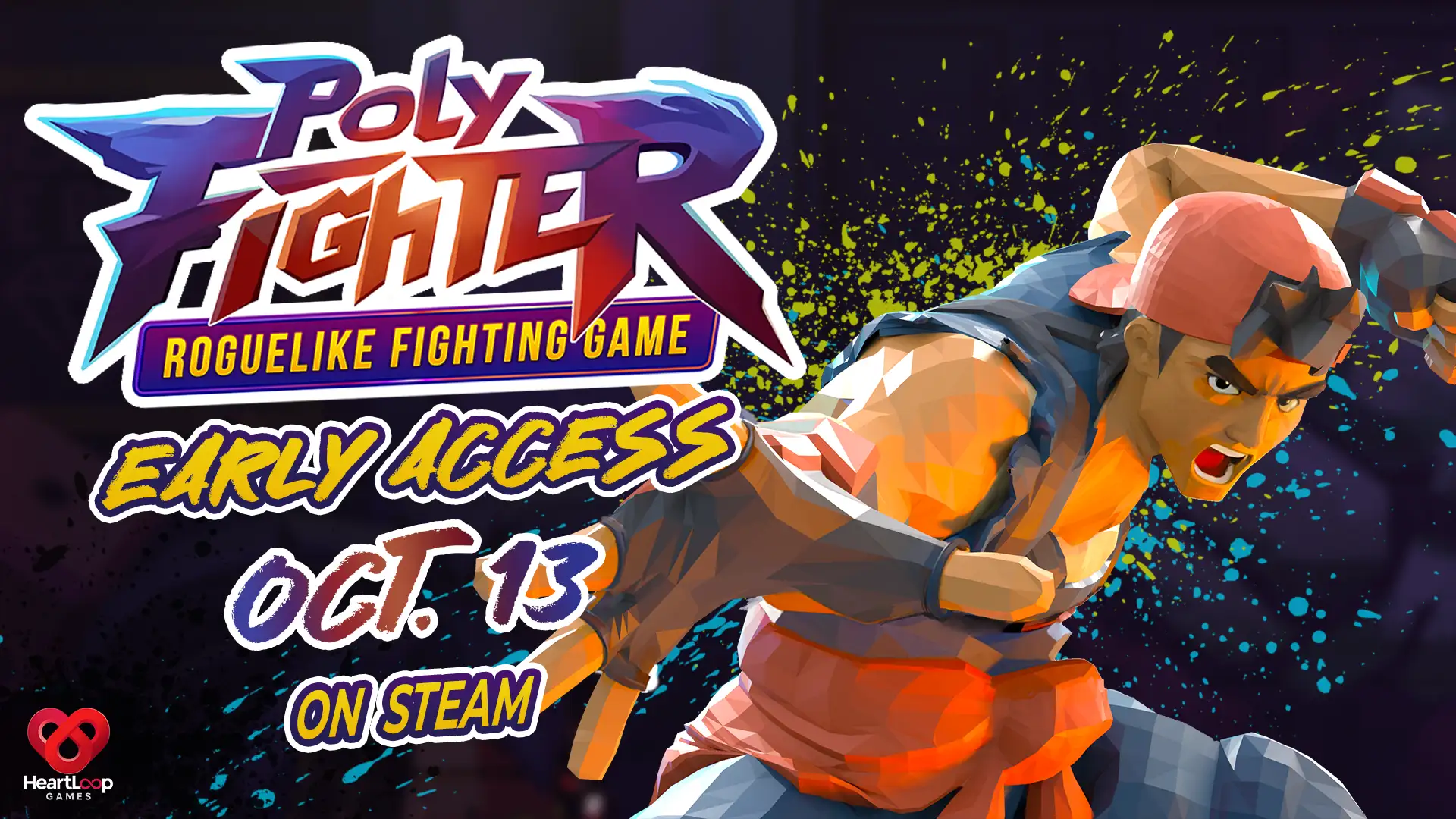 Poly Fighter mistura luta e roguelike em novo lançamento para PC